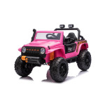 Elektrické autíčko Jeep Monster - ružové